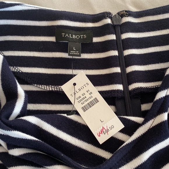 NWT Talbots size large summer dress. Excellent condition. No stains or flaws. - Picture 3 of 5